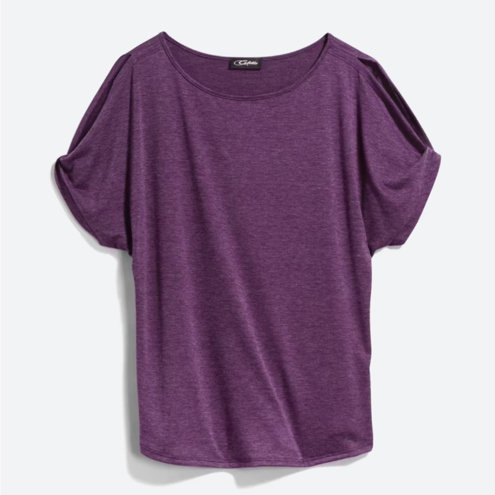 COLETTE
Romey Cold Shoulder Knit Tee